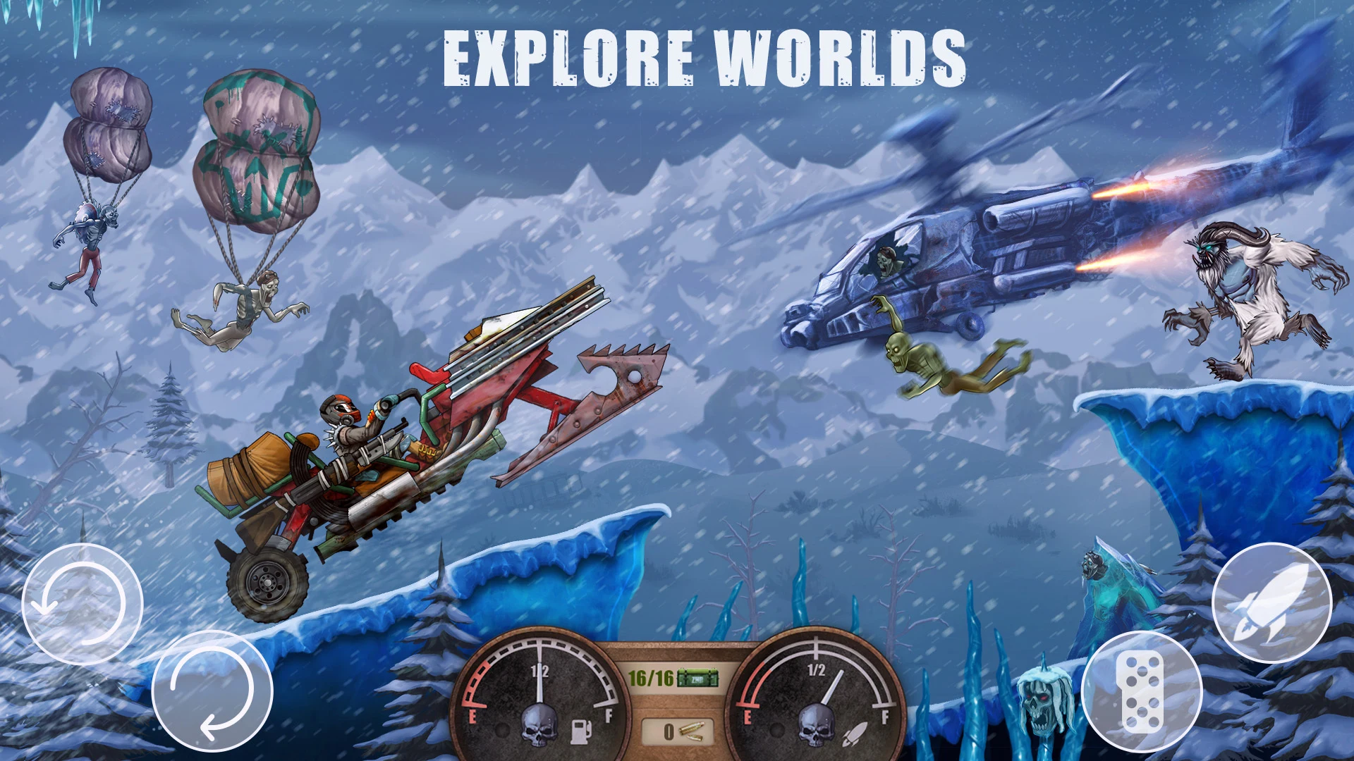 Dead Hill Racing: Zombie Climb screenshot