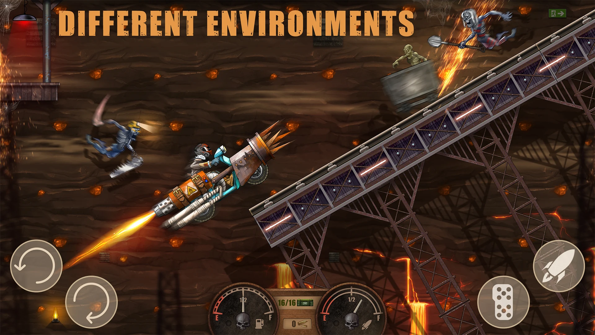 Dead Hill Racing: Zombie Climb screenshot