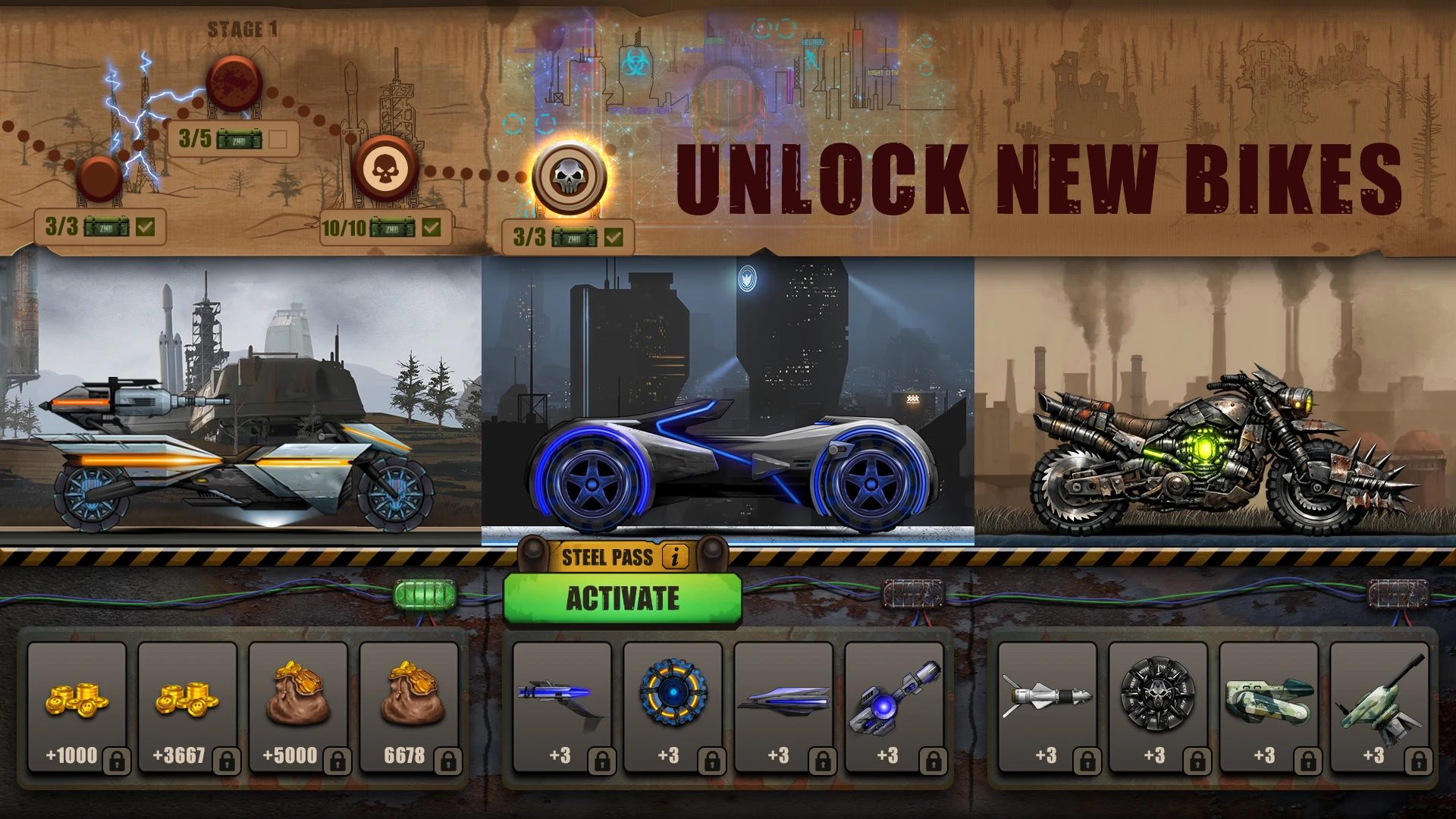 Dead Hill Racing: Zombie Climb screenshot